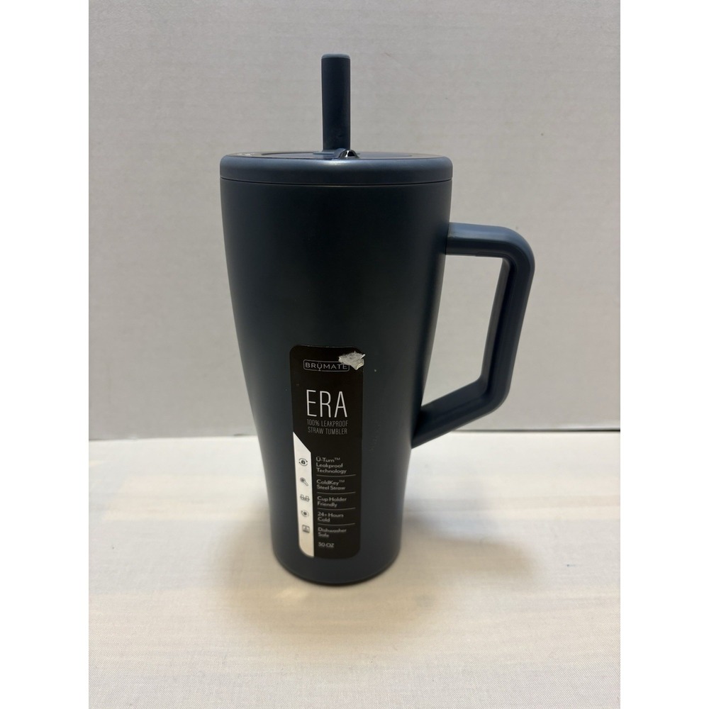 BruMate Era 30oz 100% Leakproof Straw Tumbler - Nightfall Blue - Brand New